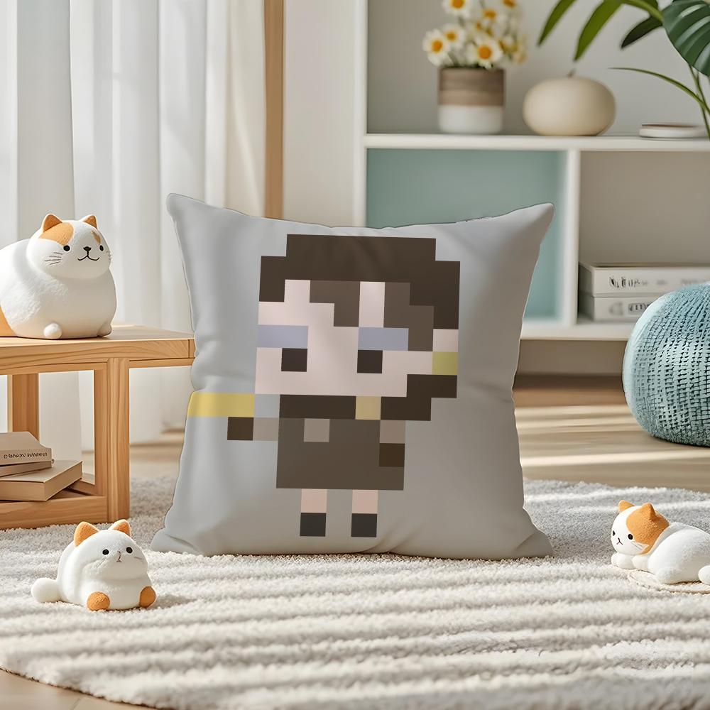 1 Stück A-Ace Attorney Kissenbezug Seidig Elegant Komfort Sofa Bett Versteckter Reißverschluss