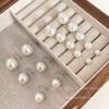 Pendientes de Perla para Mujer - Plata de Ley S925 con Nácar, Gama Alta, Versátiles