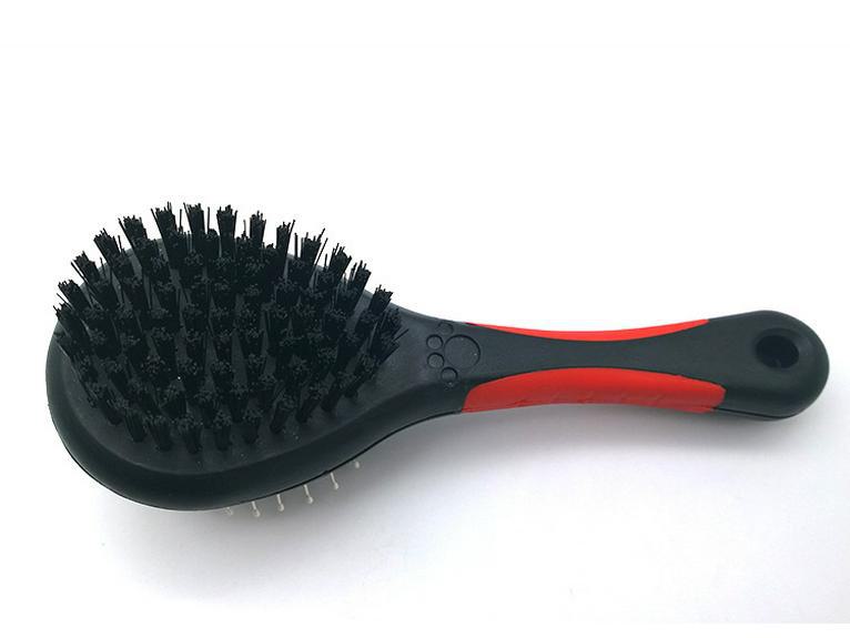 Double-Sided Grooming Brush for Cats & Dogs with Airbag Massage Needle Comb for Pet Hair Removal