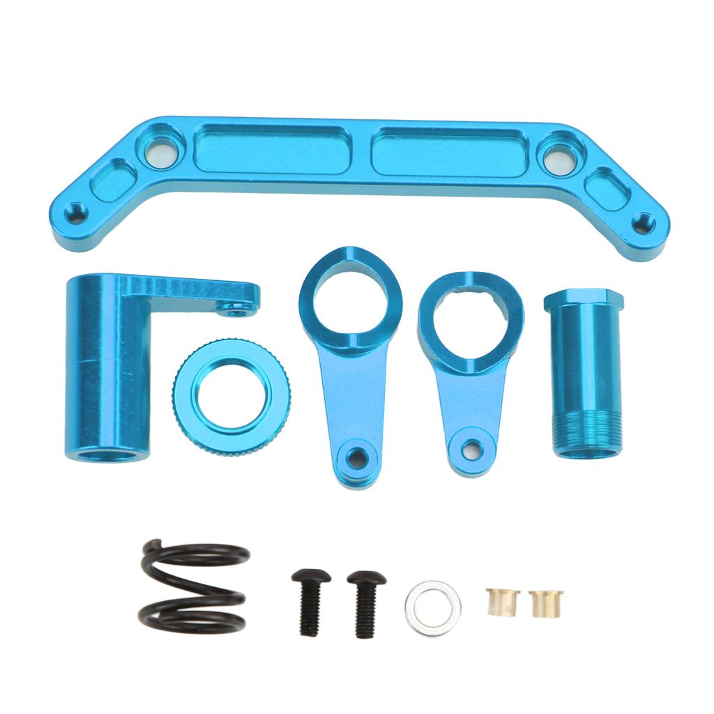 RC Steering Assembly Aluminum Alloy Replacement   Upgrade Repairing Parts for JLB 1Celsius10 Trucks