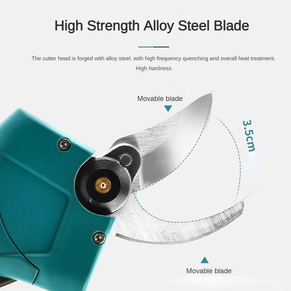 Akumulátorové nůžky Elektrické zahradní nůžky Lithium-iontová baterie Efektivní prořezávání ovocných stromů Bonsaje Řezačka větví 21V