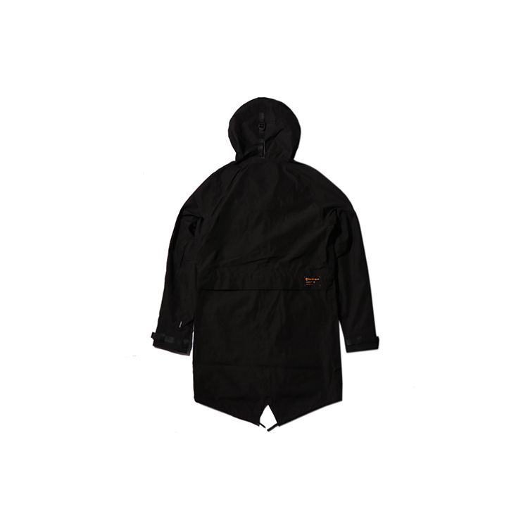 Timberland Ecoriginal EK+ Fishtail Parka Waterproof Hooded Parka Men Outerwear Black A2CEC-001