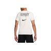 Nike Solid Color Crew Neck Short Sleeve T-Shirt Men Tops White FV8404-133