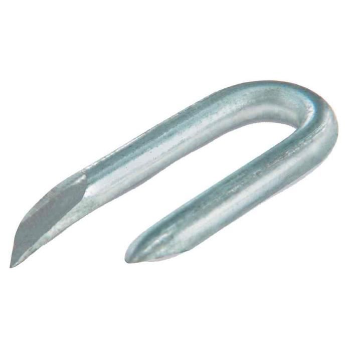 Pointe crampillon - SUKI - 2,0 x 20 mm - Acier Zingué - Boite de 1 Kg - Lot de 100 pièces