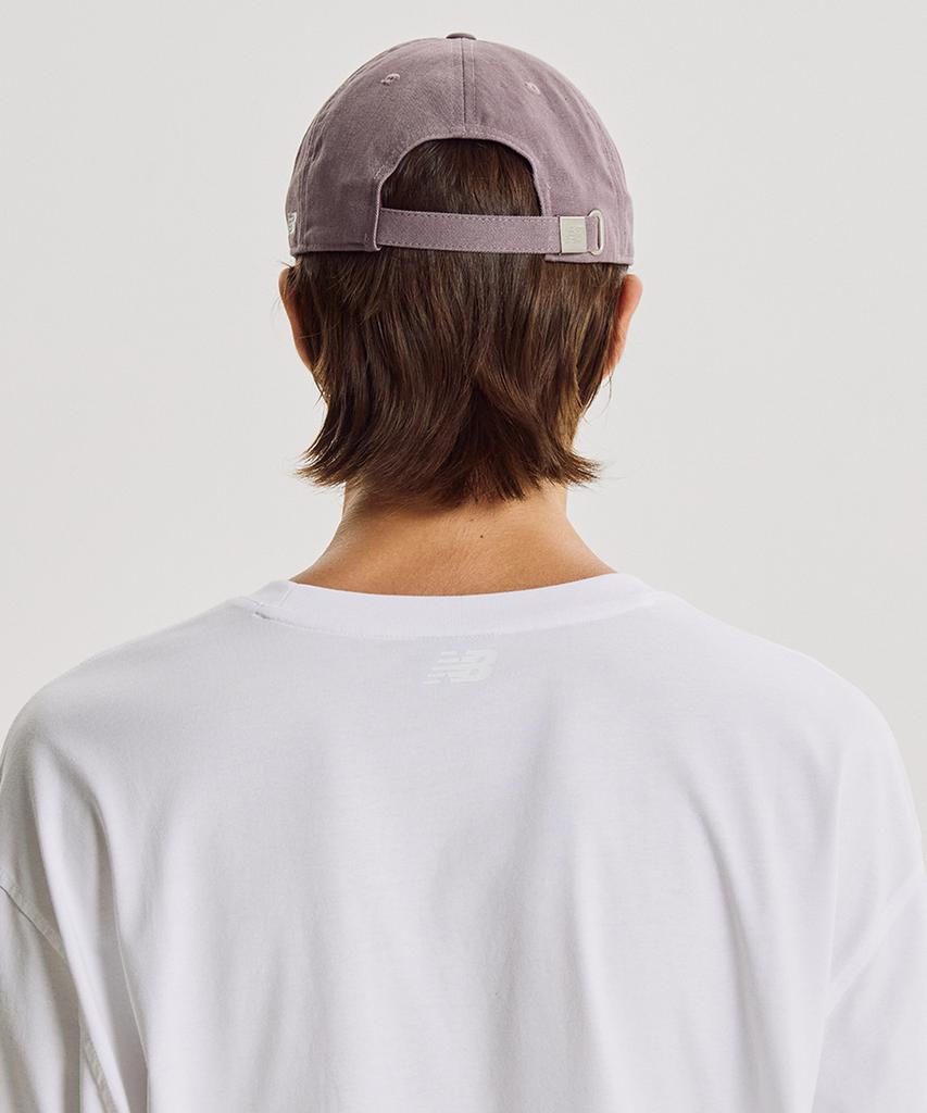 Nyuballanseu Nbgdgf1102 / Letter Logo Ball Cap (Purple)