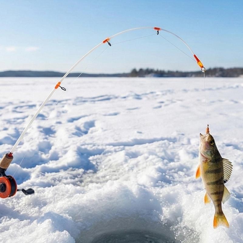 Fishing Tackle Accessories Winter Fishing Rod Bites Strikes Indicator Plastic Mini Top Equipment Tool 100mm Rod Top Tip