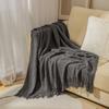 Soft Throw Blanket In Minimalist Nordic Style - Solid Color, Comfortable and Cozy, Machine Washable, Ideal for Couch or Bed Decor, Cozy Home