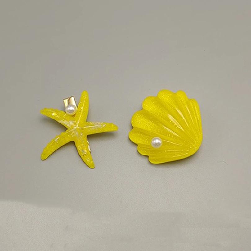 

2 шт. элегантные заколки для волос в форме морской звезды для женщин, заколки для волос, летние пляжные праздничные вечерние заколки, аксессуары для волос