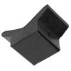 4in Universal Black Rubber Bow Stop Professional Boat V Block for Yachts Trailers Caravans