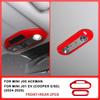 Car Reading Light Panel Cover Stickers For Mini J01 E SE J05 Aceman Front Rear Lamp Decorative Stickers s Interior Accessories