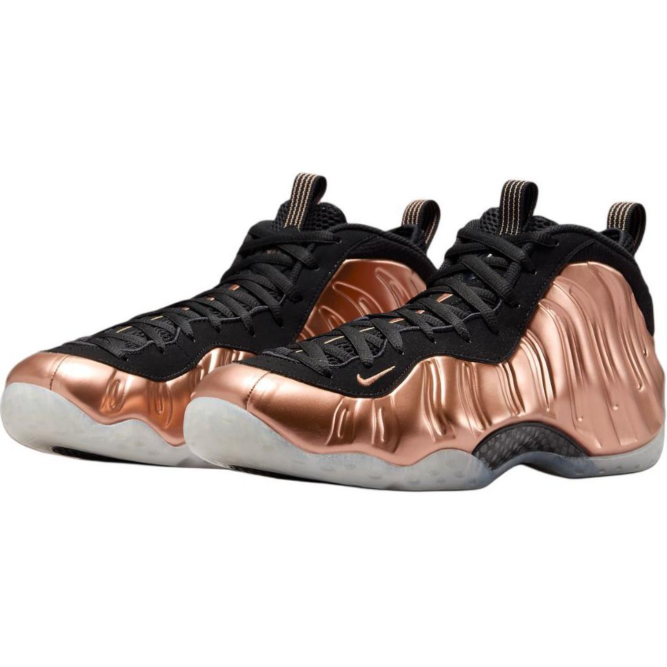 Nike Foamposite One Abrasion Resistant Mid top Children's Basketball Shoes Copper Unisex FZ0990-800