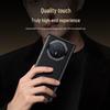 Honor Magic V6 Genuine Leather Flip Phone Case with Stand