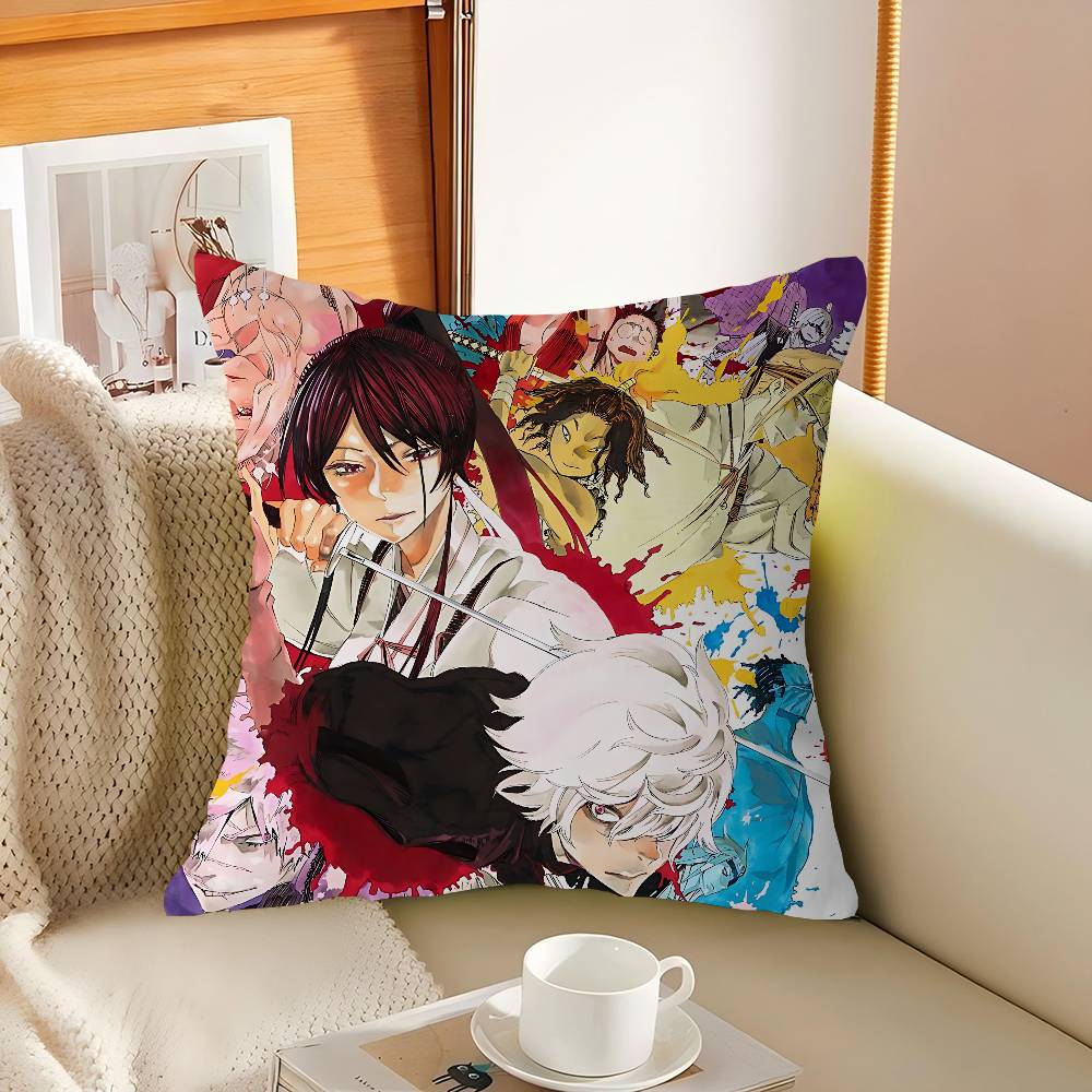 Подушки Рай Ада Мультяшные Декоративные Наволочки для Дивана Дома Двусторонняя Печать Короткий Плюш Милая Наволочка 12x12Inch