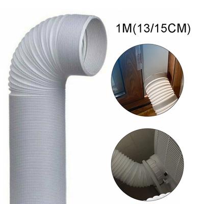 Tuyau d'extension de conduit universel 130/150 mm, tuyau d'échappement extra long pour climatiseur mobile