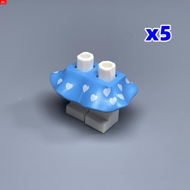 

My Own Creation Bricks 4cm Figure Dress Skirt Body Wear Beautiful Woman Girl Part DIY Accessories Kids Toy Sets Gifts