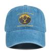 Hat Sun Graffitied Printed Baseball Cap Printed Duck Cap With Old Brim Curved