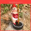 Resin Garden Gnome Figurine With European Style For Outdoor Decor