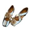 Pantofi de Balet cu Flori la Modă pentru Femei Mocasini Sandale Plate Pantofi Mary Jane 2025 Brand Rochie de Vară Femeie Talpă Moale Casual Confort Zapatos
