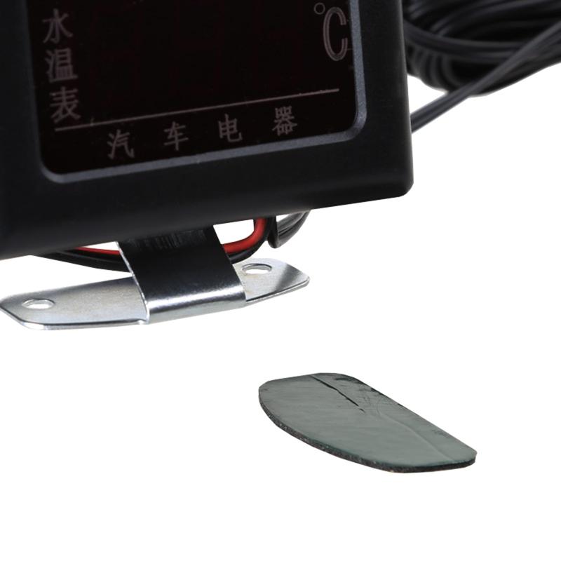 Universal Motorcycle Digital Thermometer Instrument Water Temp Meter Gauge Sensor for Head Plug 8mm 10mm 12mm 14mm 16mm