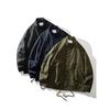 Outdoor Mountain-Style Functional Waterproof Workwear Jacket for Men, Spring and Autumn Loose Fit, Export Men's Casual Stand-Collar Jacket