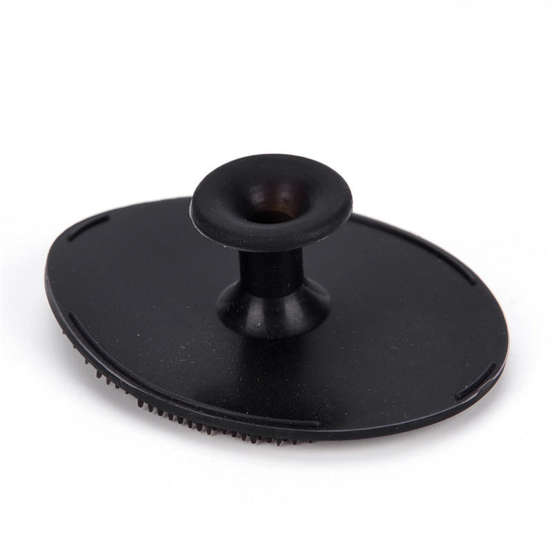 Escova de silicone para lavar a cabeça, escova de massagem para lavar o rosto dos bebês