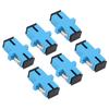 50Pcs Fiber Optic Adapter SC UPC Simplex Singlemode Koppler Internet Connector Tool
