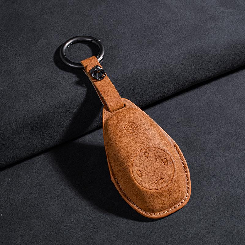 Fit For Leapmotor T03 B10 C10 C01 C11 C16 Car Key Card Holder Smart Card Case Suede Protective Shell