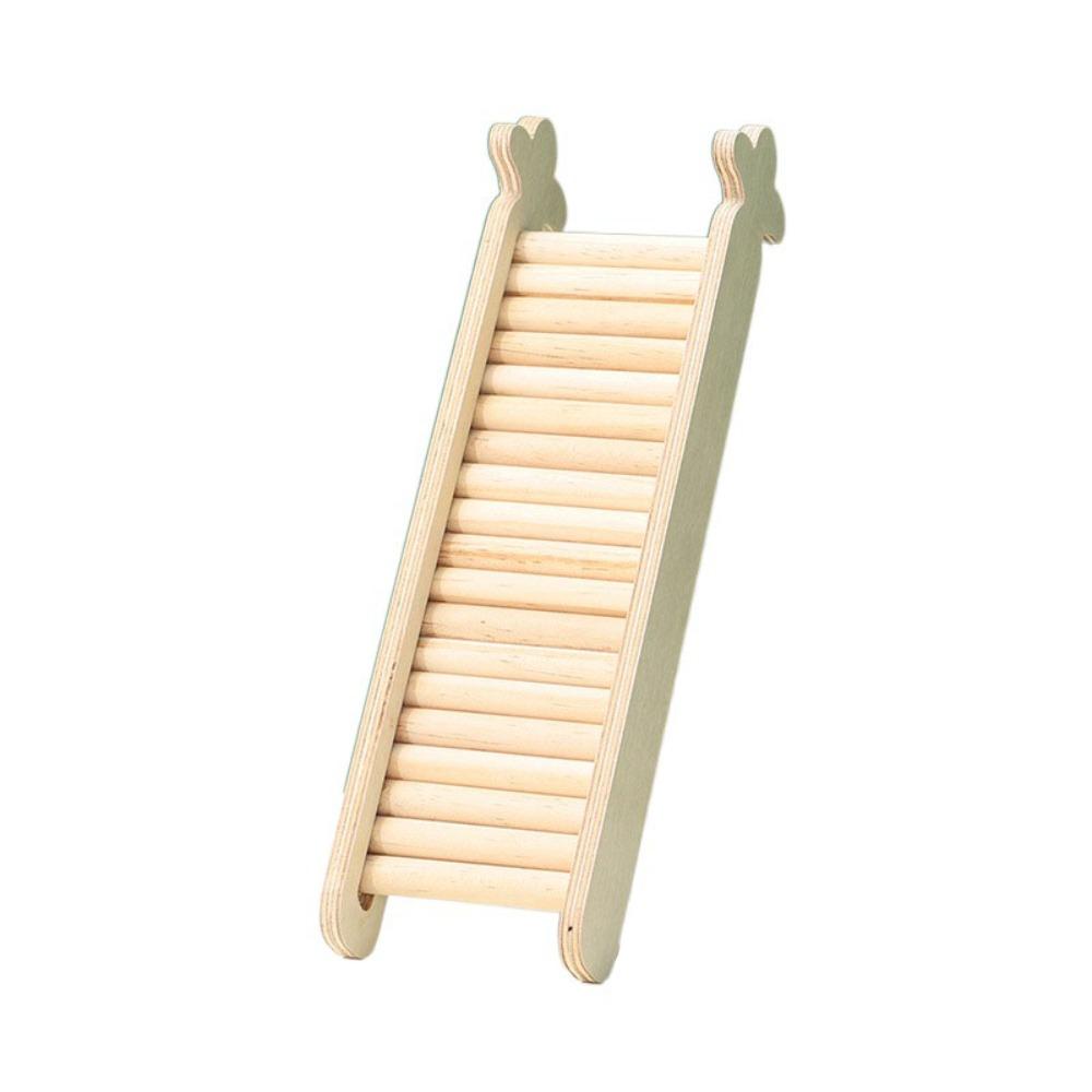 Escalera Decorativa de Madera para Hámster Juguete de Madera para Hámster Escalera Escalera para Trepar para Hámster para Jugar