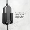 Home Garage Charging EV Charger Organizer Charger Organizer Cable J Hook Iron Material Full Metal Construction Rust Resistant