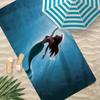 The Little M-Mermaid Towel Pool Beach Towel Portable Quick Fast Dry Sand Outdoor Travel Swim Blanket Thin  Mat Bath Towel