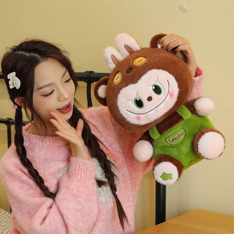 Rucksack Zieh Bubu Plüschtier Niedliche Mädchenpuppe Kinder Kuschelpuppe Geburtstagsgeschenk