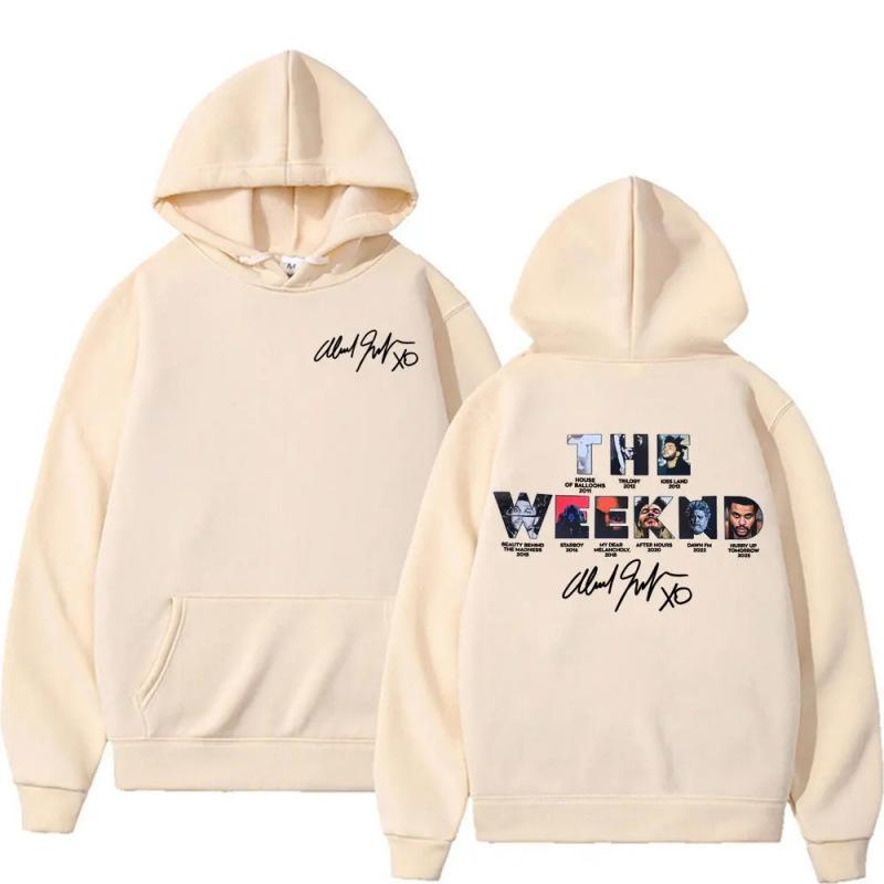 The Weeknd Hoodies Graphic Printed Sweatshirts Casual Long Sleeve Tops for Men Women