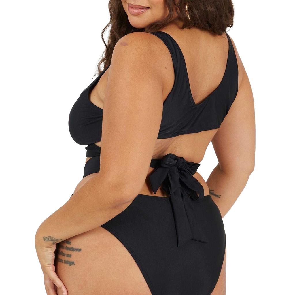 BRAVE SOUL Womens/Ladies Wrap Around Bikini Top Set