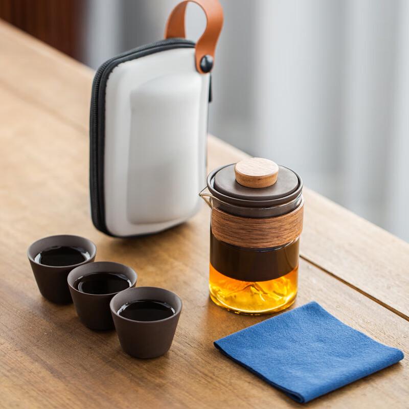 Shangqi Portable Zisha Travel Tea Set