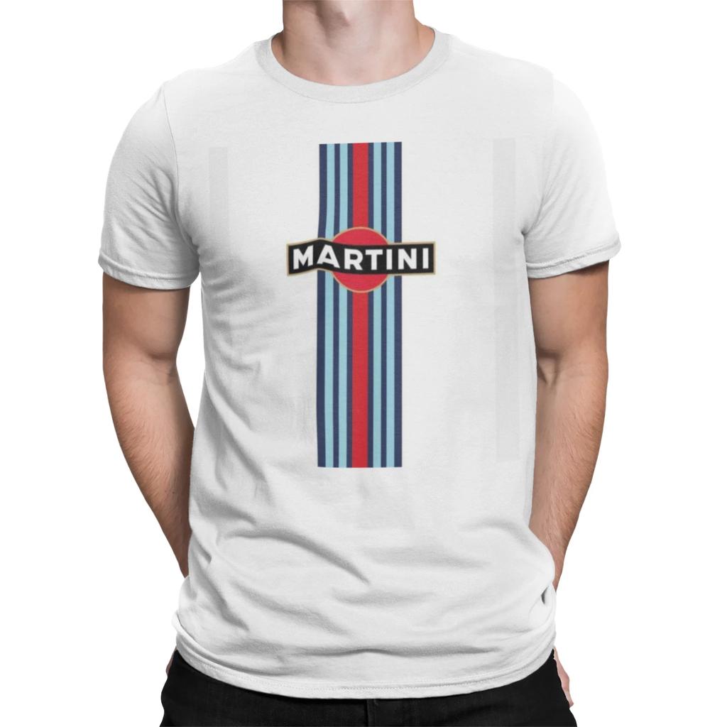 Maglietta divertente di Natale compleanno Halloween con auto da corsa Martini Racing