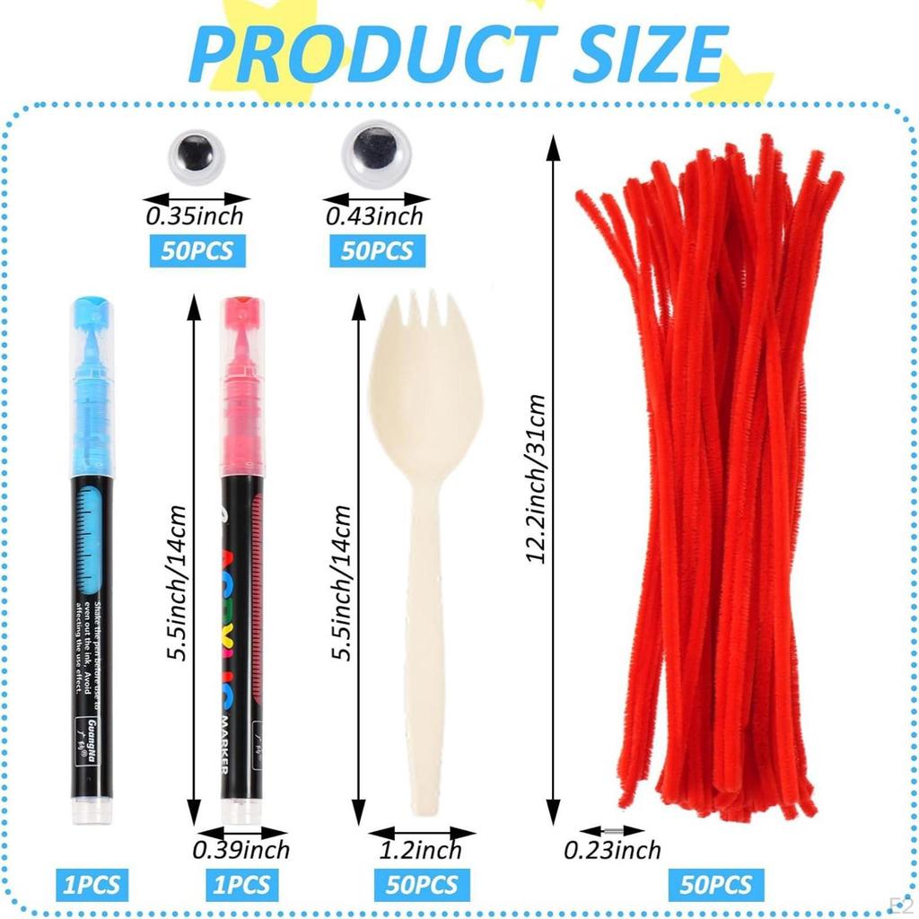 Fork Craft Kit Make Your Own for Lessons Preschool Family