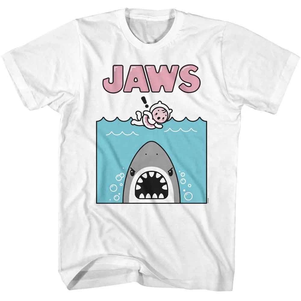 Jaws - Kawaii Jaws Swim - Officially Licensed American Classics - Front Print So 110