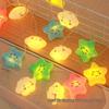 LED Rainbow Star Cloud Decorative Light - Colorful Hanging Tent Ornament