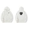 JB PLAY Loose Fit Zip Hoodie Teens Couples Hip Hop Style Cotton Blend 2025 Fall