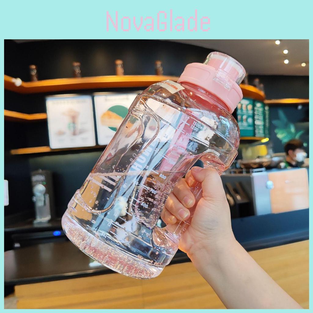 Large Capacity Pc Plastic Water Bottle For Sports Space Cup For Adults Leak-proof Sealing Portable