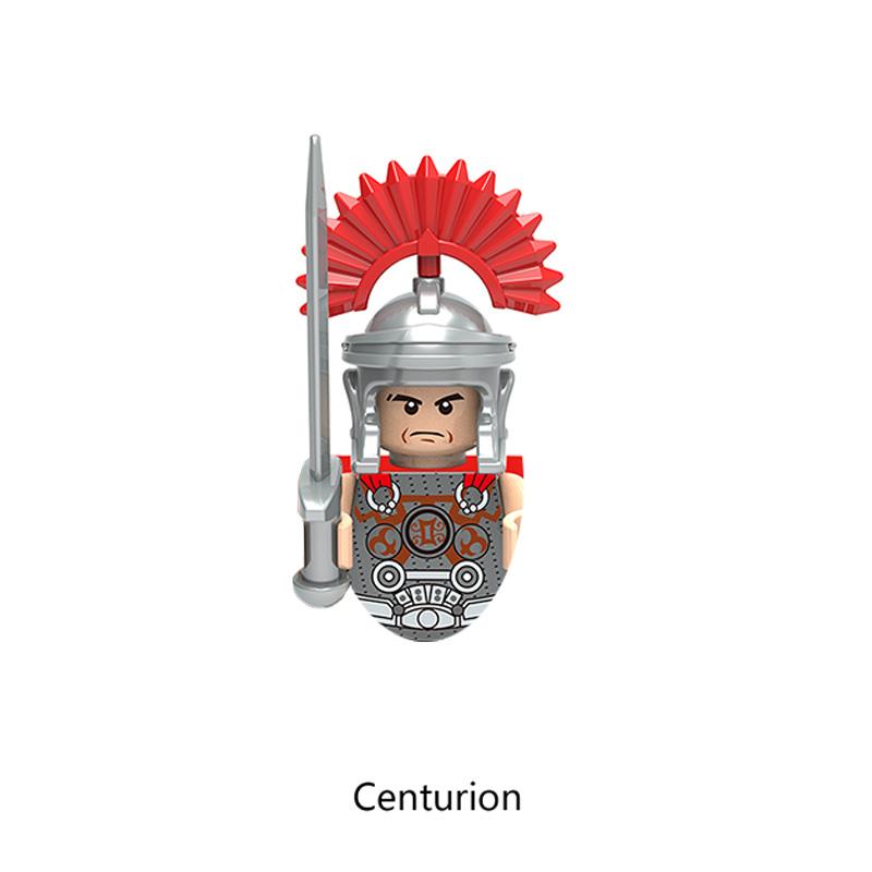 Mittelalterliches Drachenkönigreich Soldaten Held Ritter Bogenschütze Antike Militärfiguren Modellbausteine Kinderspielzeug Jungen Geschenke