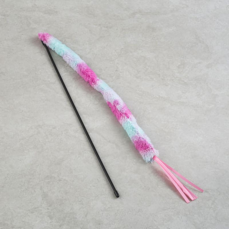 [Haustier] Katzenfell Flauschige Angelrute Rosa