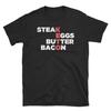 Funny Keto T-Shirt / Ketosis, Ketones, & Ketogenic Diet Shirt (Unisex) - "Steak"