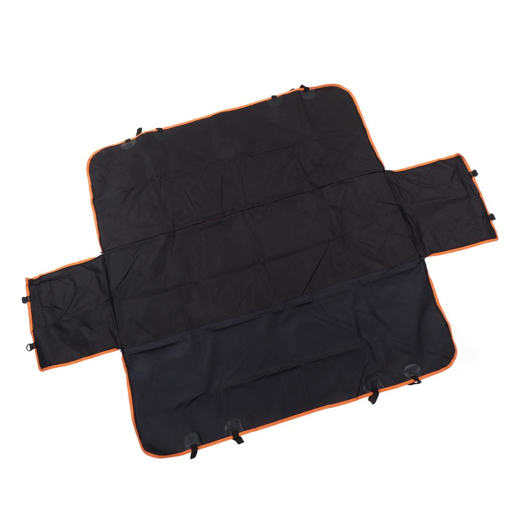 Backseat Pet Cover Waterproof Breathable Prevent Slip Oxford Cloth Dog Car Mat for Trucks SUVS