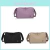Casual Nylon Shoulder Bag For Women With Inner Pouch And Lightweight Design