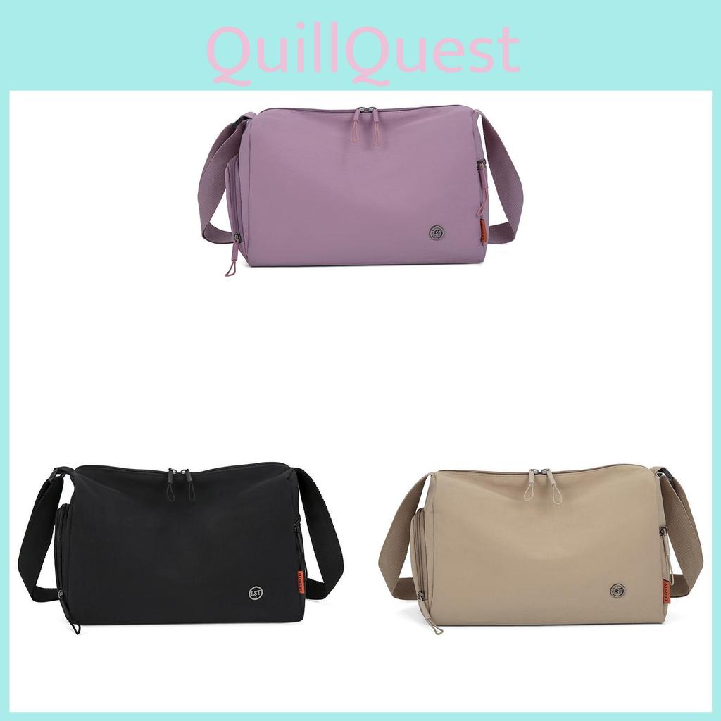 Casual Nylon Shoulder Bag For Women With Inner Pouch And Lightweight Design