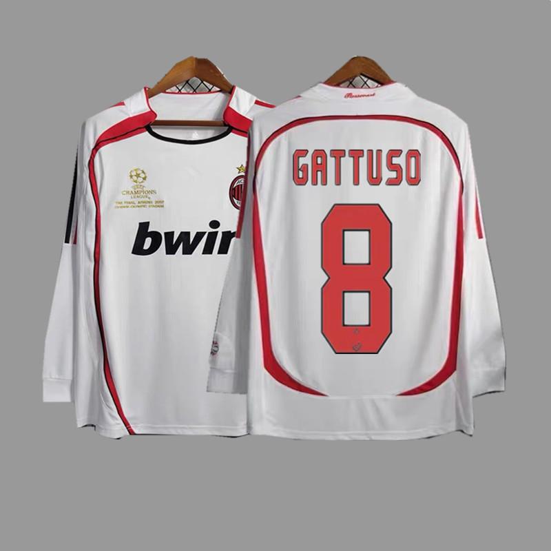 AC vintage jersey football jersey Maldini Tonali Ibka Piatek Shevchenko jersey