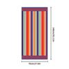 Microvezel Sneldrogende Strandhanddoek, Zandbestendig Waterabsorberende Handdoek, Draagbare Grote Bedrukte Handdoek voor Zwemmen & Vakantie aan Zee