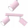 Children's Ceiling Lamp Flush Mount Spotlight for a Girl Led Gu10 Hearts Pink