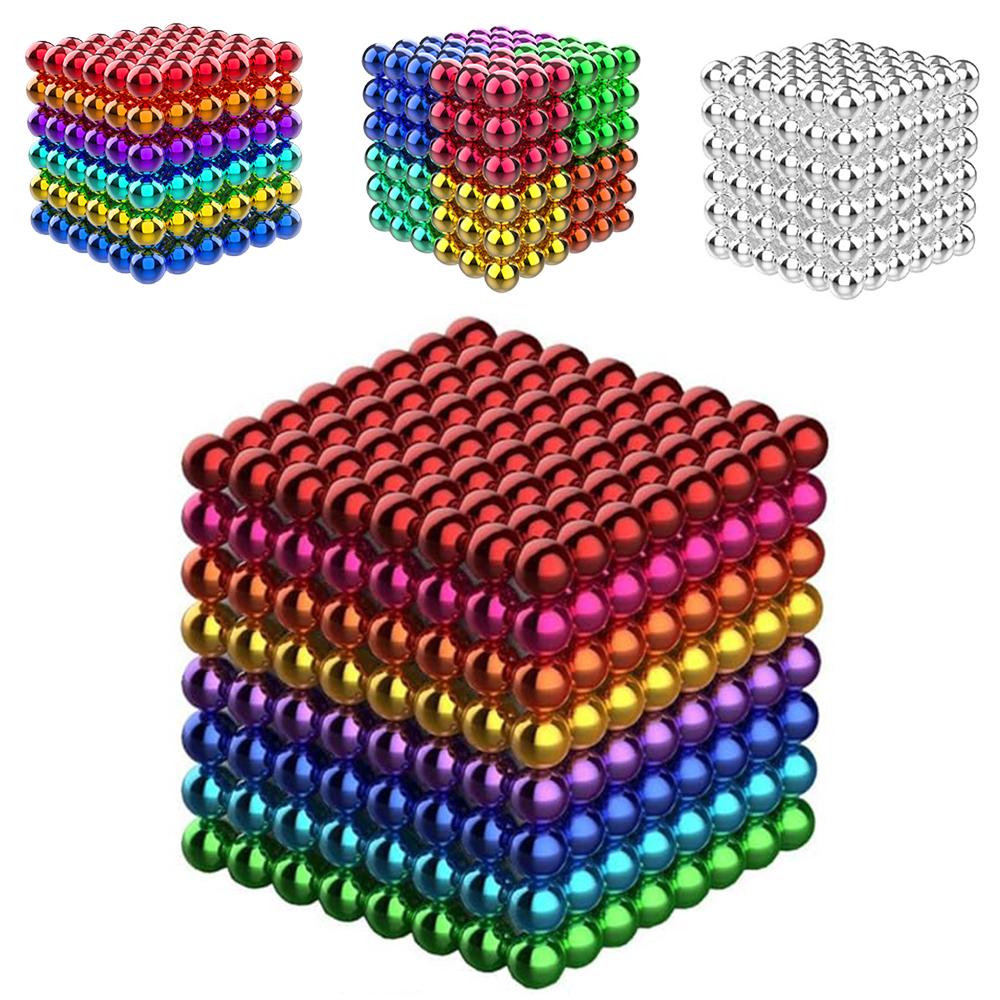 3/5mm Colorful Strong Magnetic Balls - Fridge Magnets, Whiteboard Push Pins for Office Home DIY Decor, Secure Photos Maps Crafts